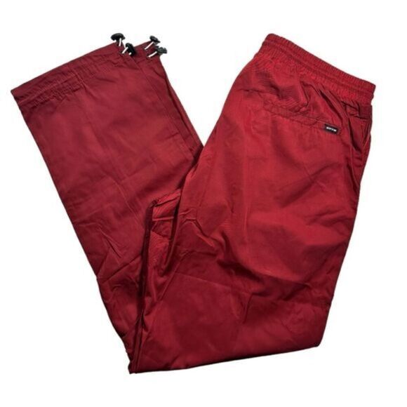 NWT EPTM USA Men’s Adjustable Elastic Cord Hyper Jogger Pants Red - Size Medium - Picture 1 of 11